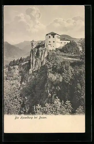 AK Bozen, Blick zur Haselburg