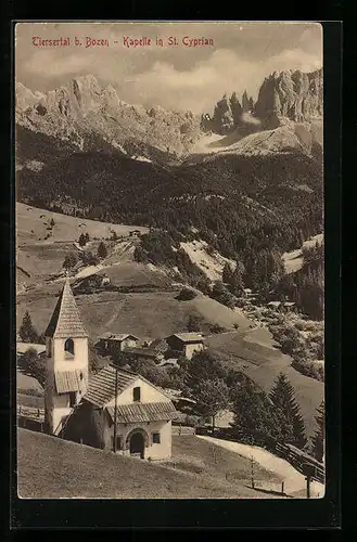 AK St. Cyprian, Kapelle im Tiersertal