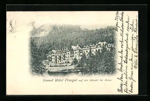AK Bozen, Grand Hotel Penegal auf der Mendel