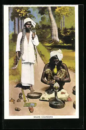 AK Sri Lanka, Schlangebeschwörer bei der Arbeit