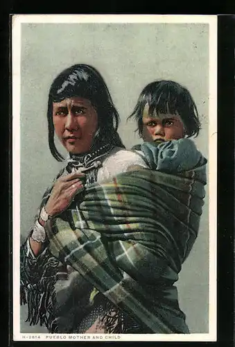 AK Pueblo Mother and Child