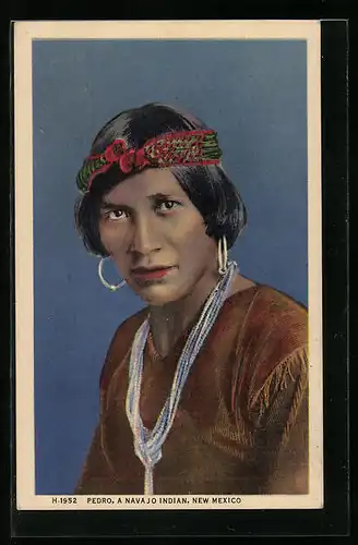 AK New Mexico, Pedro, A Navajo Indian