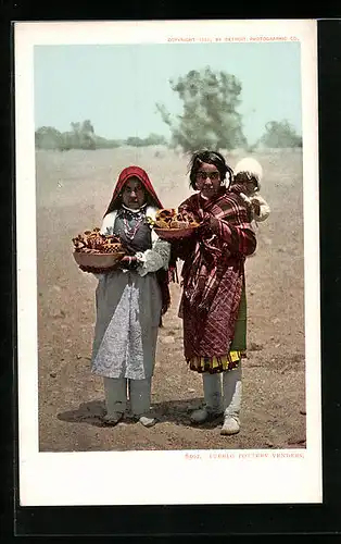 AK Pueblo Pottery Venders