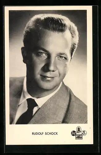 AK Opernsänger Rudolf Schock im Anzug