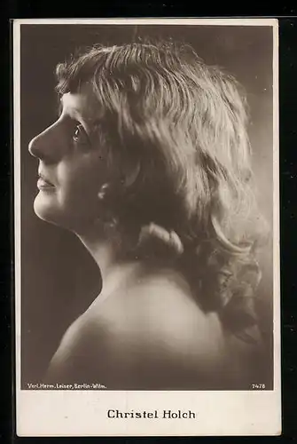 AK Opernsängerin Christel Holch im Profil