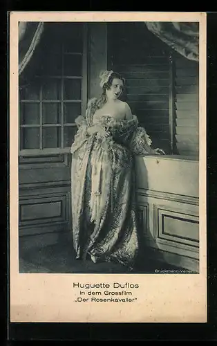 AK Opernsängerin Huguette Duflos in dem Grossfilm Der Rosenkavalier