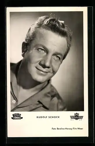 AK Opernsänger Rudolf Schock lächelt