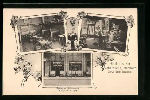 AK Hamburg, Restaurant Bieberquelle