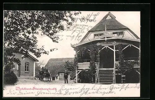 AK Waldlust-Steinberghaff, Forsthaus Waldlust