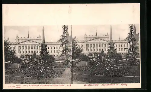 Stereo-AK Deutschland, Augustineum in Leipzig