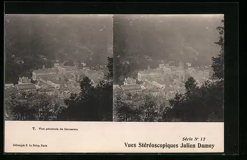 Stereo-AK Vue générale de Cauterets