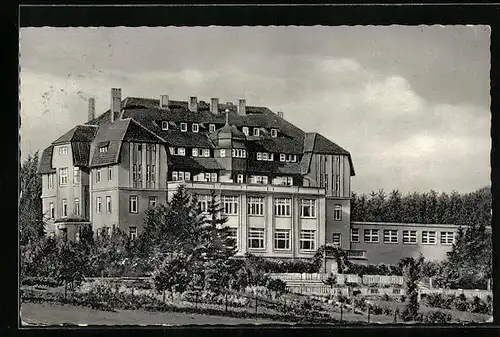 AK Friedrichsbrunn /Harz, FDGB-Sanatorium
