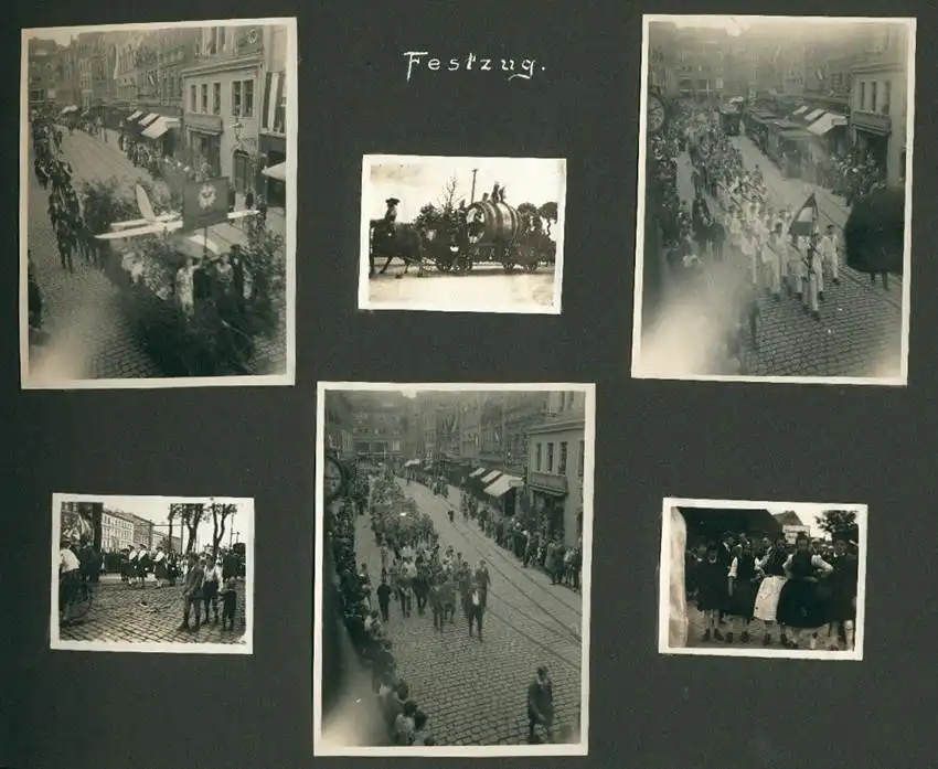 Fotoalbum 82 Fotografien, Ansicht Hirschberg i. Schlesien, Wandervögel bei V.D.A- Tagung Hirschberg 1926, Kufstein 12