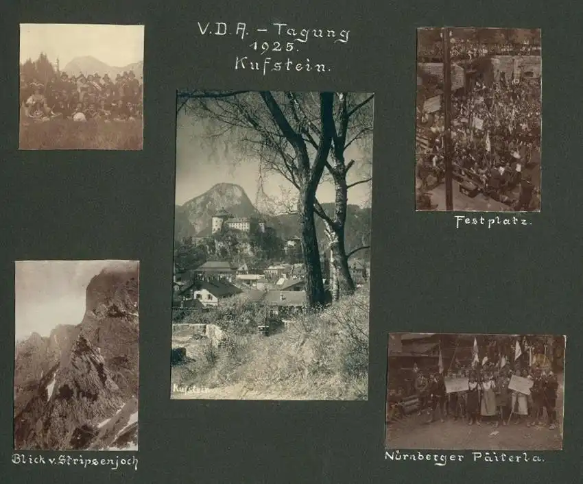 Fotoalbum 82 Fotografien, Ansicht Hirschberg i. Schlesien, Wandervögel bei V.D.A- Tagung Hirschberg 1926, Kufstein 3