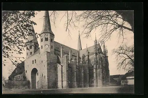 AK Wimpfen i. Tal, Totalansicht auf die Stiftskirche