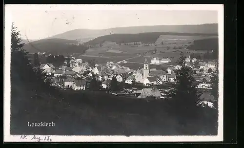 AK Lenzkirch, Gesamtansicht auf die Ortschaft