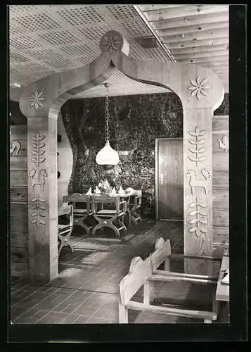 AK Suhl /Thür. Wald, Gaststättenkomplex Stadt Kaluga, Russisches Restaurant