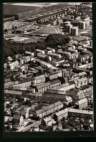 AK Hannover-Stöcken, Ortsansicht aus der Vogelschau