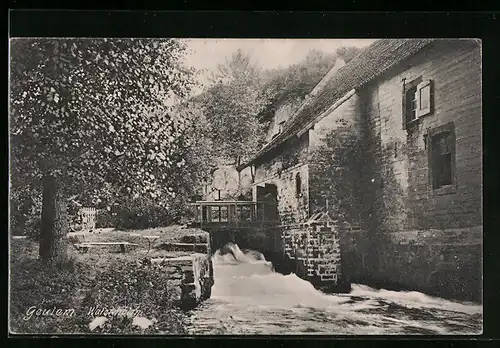 AK Geulem, Wassermühle am Fluss