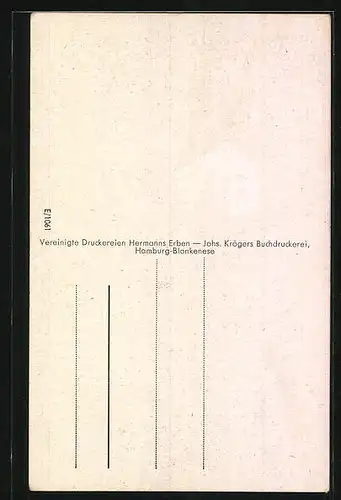 AK Neuenfelde, Blick auf die Kirche