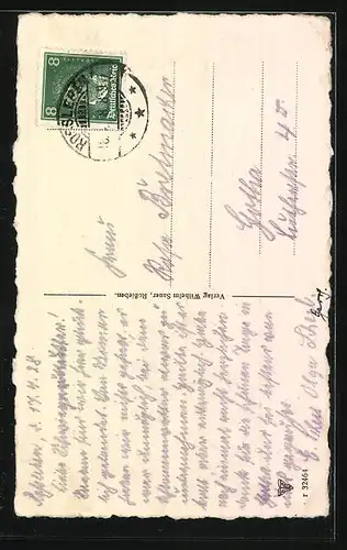 AK Rossleben a. U., Blick auf die Klosterschule