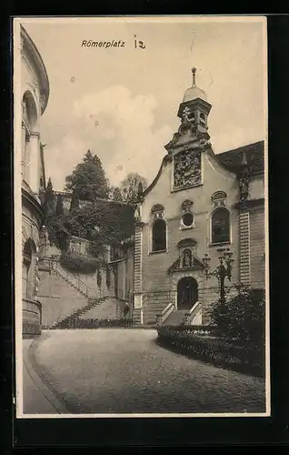 AK Baden-Baden, Kloster-Institut zum hl. Grab, am Römerplatz 12