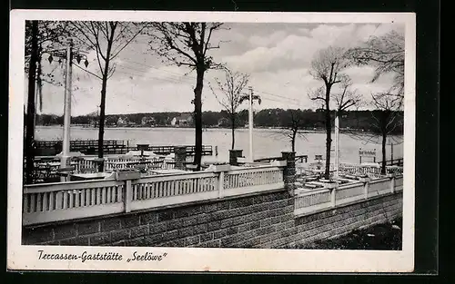 AK Lehnitz-Nordbahn, Terrasse-Gaststätte Seelöwe