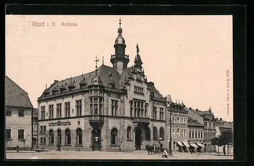 AK Adorf i. V., Das Rathaus