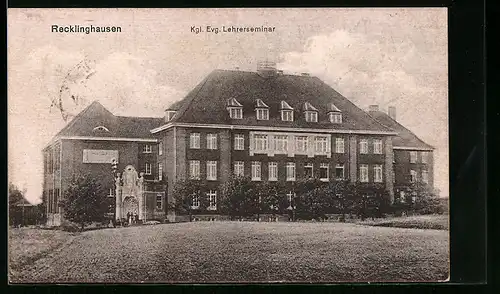 AK Recklinghausen, Kgl. Evg. Lehrerseminat