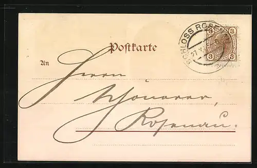 Lithographie Göttingen, Teilansicht, Fürst Bismarck, Bismarckturm