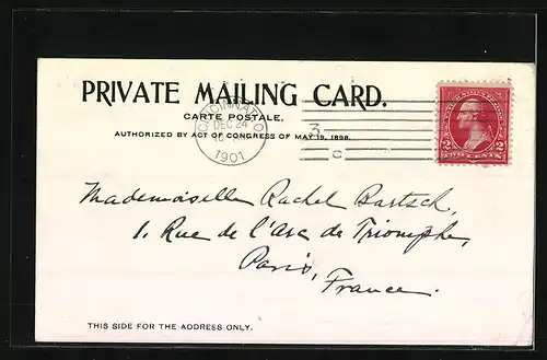 AK Cincinnati, Government Square, Strassenbahn