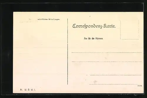 AK Wien, Schwarzenbergplatz mit Strassenbahn