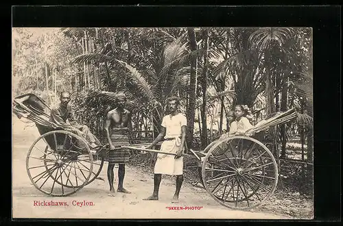 AK Ceylon, Rickshaws