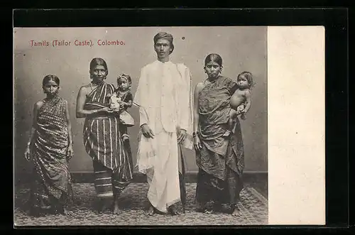 AK Colombo, Tamils, Tailor Caste