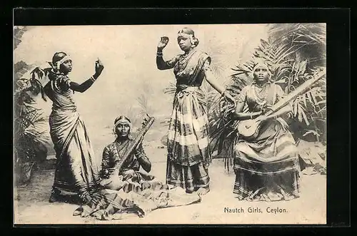 AK Ceylon, Nautch Girls