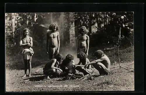 AK Veddahs, Aborigines of Ceylon