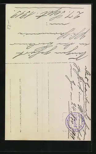 AK Opernsänger Heinrich Knote mit Blick zur Seite