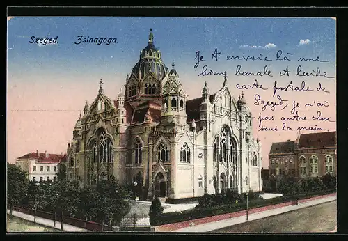 AK Szeged, Zsinagoga