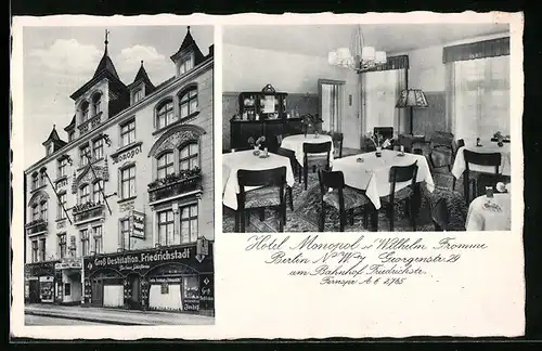 AK Berlin, Hotel Monopol, Georgenstr. 29