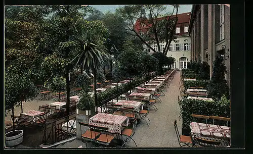 AK Berlin-Kreuzberg, Gasthaus F. Happoldt`s Brauerei