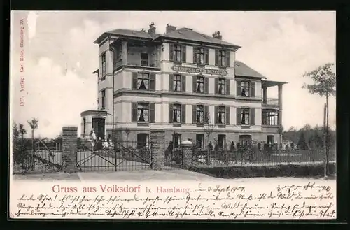AK Volksdorf bei Hamburg, Ansicht vom Erholungsheim Bethanien