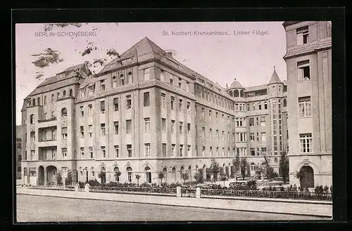 AK Berlin-Schöneberg, Linker Flügel St. Norbert-Krankenhaus
