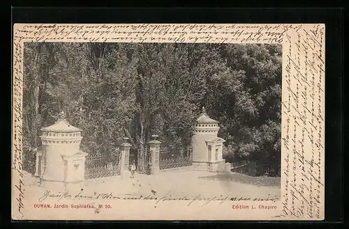 AK Ouman, Jardin Sophiefka