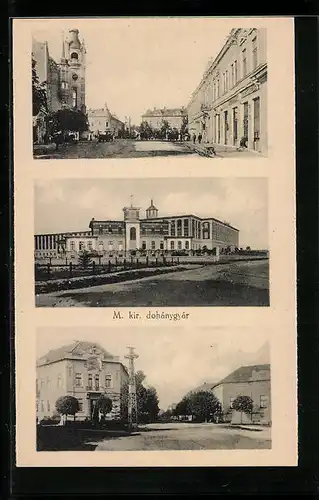 AK Munkács, M. kir. dohánygyár