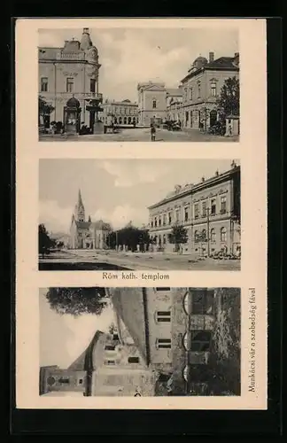 AK Munkács, Röm. kath. templom