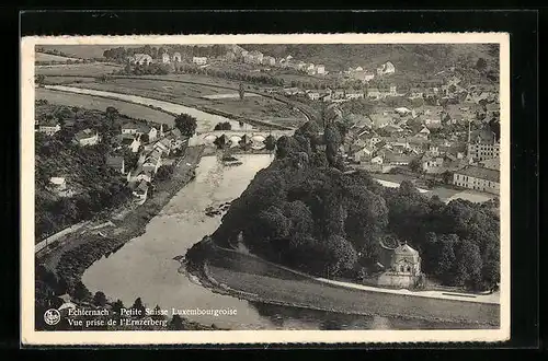 AK Echternach, Vue prise de l`Ernzerberg