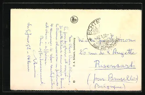 AK Echternach, Vue prise de l`Ernzerberg