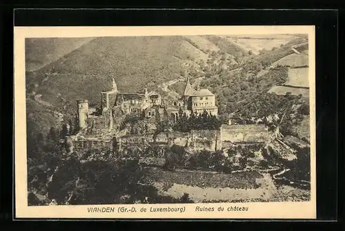 AK Vianden, Ruines du château