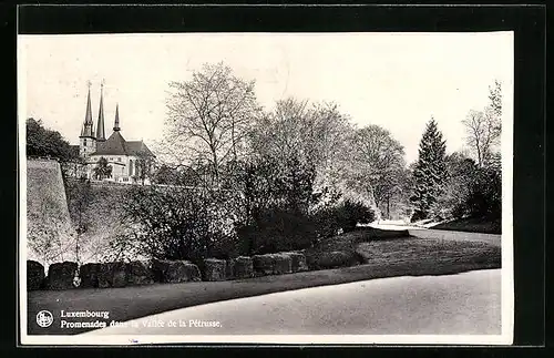 AK Luxembourg, Promenades dans la Vallée de la Pétrusse