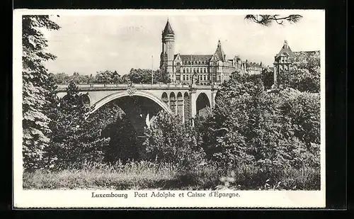 AK Luxembourg, Pont Adolphe es Caisse d`Epargne